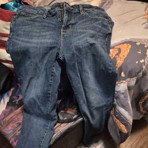 Bullhead Dark Blue Straight Leg Jeans